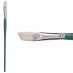 Princeton Ashley Series 5200 Natural Bristle Brush - Angle Bright, Long Handle, Size 8