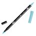 Tombow Dual Brush Pen No. 401 Aqua