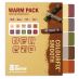 Art Spectrum Colourfix Smooth Warm Tones Pastel Papers - 9"x12" (10 Sheets)