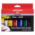 Amsterdam Expert Acrylic Set of 6 Colors, 20ml Tubes