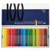 Holbein Artist Colored Pencil Cardboard Box - Assorted Colors (Set of 100)