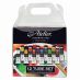 Chroma Interactive Artists Acrylics Set of 12, 20ml Assorted Colors 