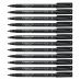Staedtler Lumocolor Permanent Pens Broad #B314 - Black, 2.5mm (Box of 12)