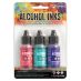 Tim Holtz Alcohol Ink - 1/2oz - Beach Deco Color Kit, Set of 3
