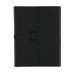 Opus Genuine Leather Journal Slide Enclosure 6" x 8" Black