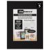 Presentation Mat Frame, 9"x12" Black, Fits 5-3/4"x7-3/4" Pic Size, (5 Pack)