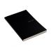 Fabriano Ecoqua Notebook 5 4/5" x 8 1/2" Dot Grid Black (Glue-Bound, 90 sheets, 85 gsm)