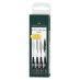 Faber-Castell Pitt Artist Drawing Pens Wallet Set of 4 - Black, Assorted Nib Sizes