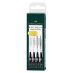 Pitt Artist Drawing Pens Fineliner Set of 4 Extra Superfine, Superfine, Fine & Medium Nib - Black