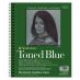 Strathmore Recycled Toned Sketch Pad 400 Series - 9"x12" Blue (50 Sheets)