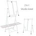 Bob Ross 2-in-1 Studio Easel - White