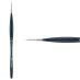 Borciani Bonazzi UNICO Bianco Synthetic Series 830 Medium Handle Brush, Round Size 0
