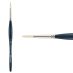 Borciani Bonazzi UNICO Bianco Synthetic Series 830 Medium Handle Brush, Round Size 12