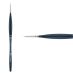 Borciani Bonazzi UNICO Bianco Synthetic Series 830 Medium Handle Brush, Round Size 2x0