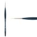 Borciani Bonazzi UNICO Bianco Synthetic Series 830 Medium Handle Brush, Round Size 6