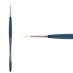 Borciani Bonazzi UNICO Bianco Synthetic Series 830 Medium Handle Brush, Round Size 8