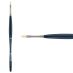 Borciani Bonazzi UNICO Bianco Synthetic Series 831 Medium Handle Brush, Flat Size 4