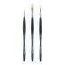 Borciani Bonazzi UNICO Bianco Synthetic Mixed Set of 3 Brushes