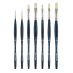 Borciani Bonazzi UNICO Bianco Synthetic Mixed Set of 7 Brushes