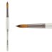Borciani Bonazzi UNICO Fiammato Synthetic Series 820 Medium Handle Brush, Round Size 20