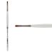 Borciani Bonazzi UNICO Fiammato Synthetic Series 821 Medium Handle Brush, Flat Size 4