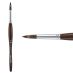 Borciani Bonazzi UNICO Synthetic Mongoose Series 800 Medium Handle Brush, Round Size 18