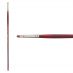 Princeton Velvetouch Synthetic Long Handle Series 3900 Brush, Bright Size #4