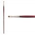 Princeton Velvetouch Synthetic Long Handle Series 3900 Brush, Bright Size #6