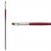 Princeton Velvetouch Synthetic Long Handle Series 3900 Brush, Bright Size #8