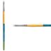 Princeton Snap! Series 9850 White Synthetic Brush - Bright Shader, Short Handle, Size 4