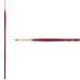 Princeton Heritage Series 4000 Synthetic Sable Brush - Bright, Long Handle, Size 1