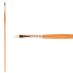 Princeton Refine Series 5400 Natural Bristle Brush - Bright, Long Handle, Size 1