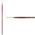 Princeton Heritage Series 4000 Synthetic Sable Brush - Bright, Long Handle, Size 2x0