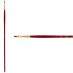 Princeton Heritage Series 4000 Synthetic Sable Brush - Bright, Long Handle, Size 2
