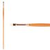 Princeton Refine Series 5400 Natural Bristle Brush - Bright, Long Handle, Size 2