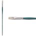 Princeton Ashley Series 5200 Natural Bristle Brush - Bright, Long Handle, Size 4