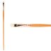 Princeton Refine Series 5400 Natural Bristle Brush - Bright, Long Handle, Size 4