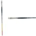 Princeton Snap! Series 9700 Natural Bristle Brush - Bright, Long Handle, Size 4