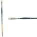 Princeton Snap! Series 9700 Natural Bristle Brush - Bright, Long Handle, Size 6