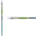 Princeton Snap! Series 9800 White Synthetic Brush - Bright, Long Handle, Size 8