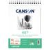 Canson 1557 Drawing Pad - 180 gsm Extra White, 9" x 12", 30 Sheets