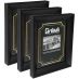 Expositions Frame - Black w/ Acrylic Glazing and Cardboard Backing, 16"x20" Box of 3