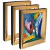 Expositions Open-Back Frame Gold 8x10"-Box Of 3