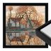 Cardinali Floater Frame, Black 4"x4" - 1-1/2" Deep