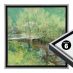 Cardinali Renewal Core Floater Frame, Black/Antique Silver 6"x6" - 3/4" Deep  (Box of 6)
