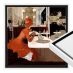 Cardinali Renewal Core Floater Frame, White 8"x8" - 3/4" Deep 