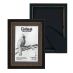 Cardinali Winston Tabletop Picture Frame - Black with Gold Bead 4" x 6"