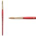 Princeton Heritage Series 4050 Synthetic Sable Brush - Cats Tongue, Short Handle, Size 6