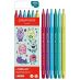 Caran d'Ache FIBRALO Bullet Marker - Set of 6, Kawaii Funny Monsters