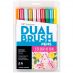 Tombow Dual Brush Pen Set of 10 - Celebration Colors